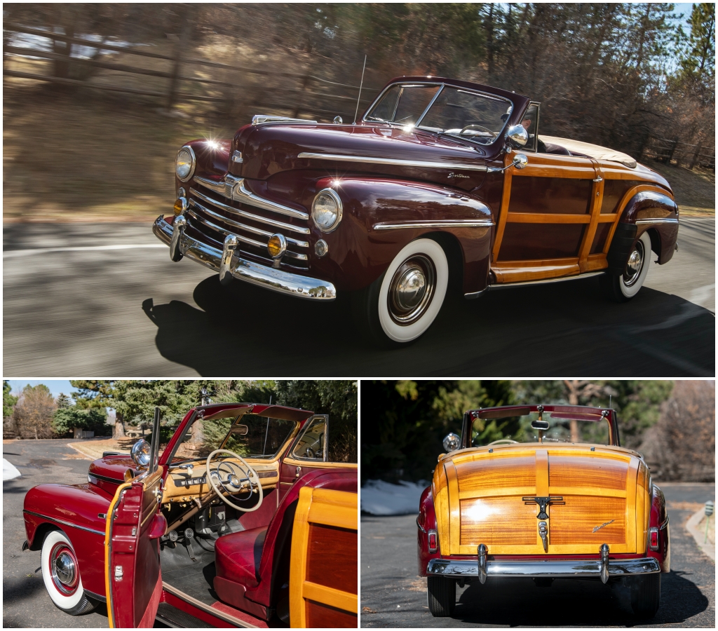 1947 Ford Super DeLuxe Sportsman Convertible est 170-200.000$ venta 190.400$ | RM Sotheby's