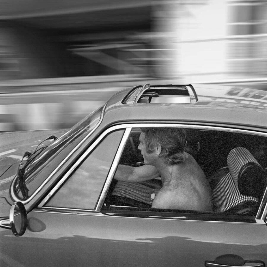 Stars & Cars: Steve McQueen conduciendo su Porsche 911