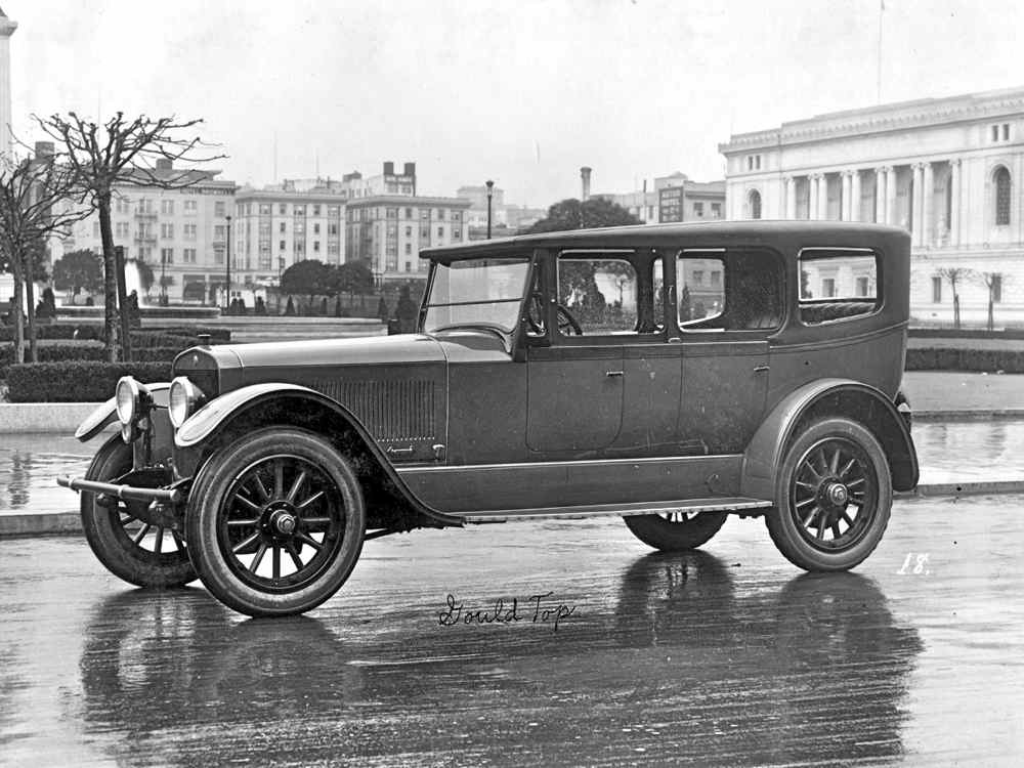El Winton Six fue el modelo más exitoso de la marca, en la foto aparece una unidad de 1920