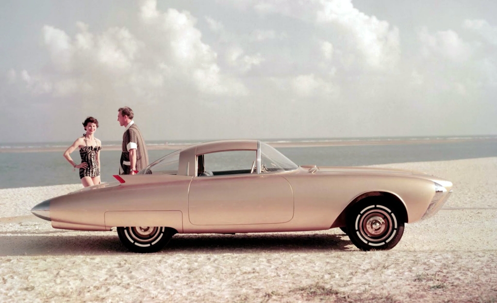 Concept cars: 1956 Oldsmobile Golden Rocket