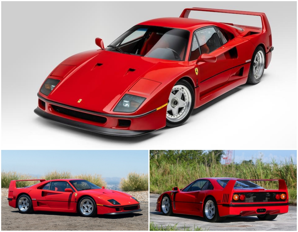 Ferrari F40 de 1992, 1991 y 1992 | Gooding / RM Sotheby’s / Bonhams
