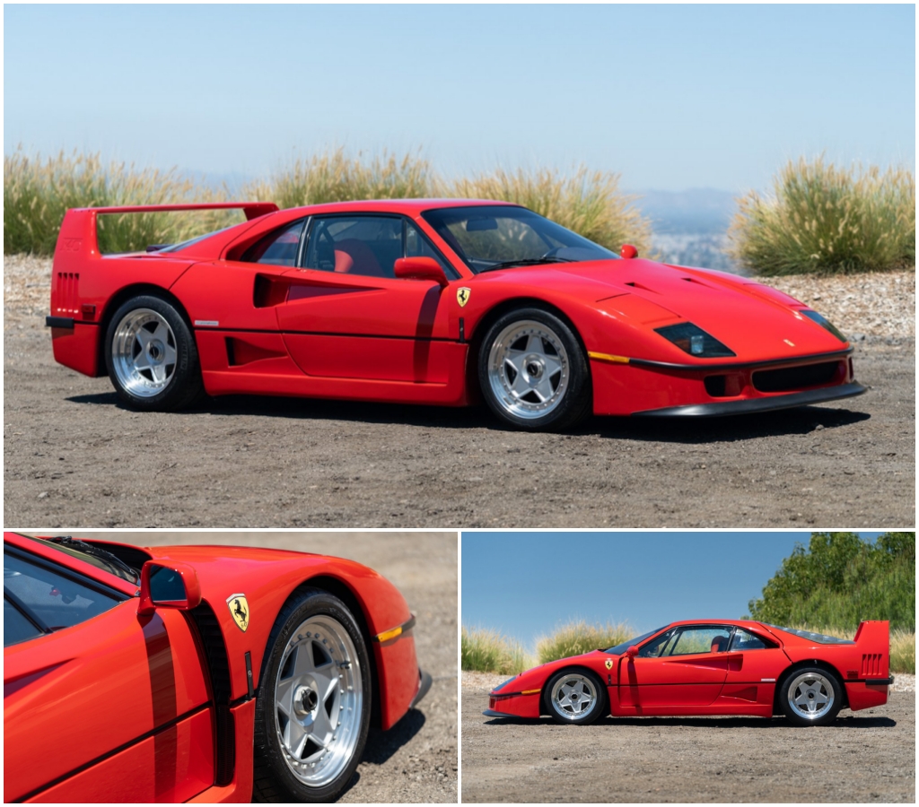 1992 Ferrari F40 est 1,7-2,2 M$ 2.892.500 $ | Gooding