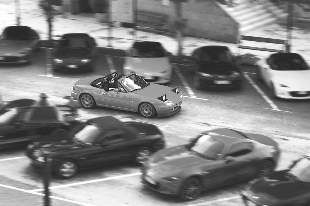 Clásicos en mis imágenes: Miata a la fuga