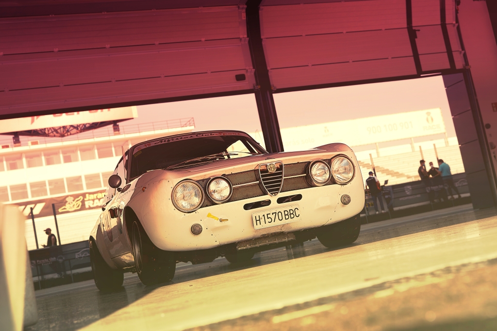Clásicos en mis imágenes: otro Alfa en el Jarama