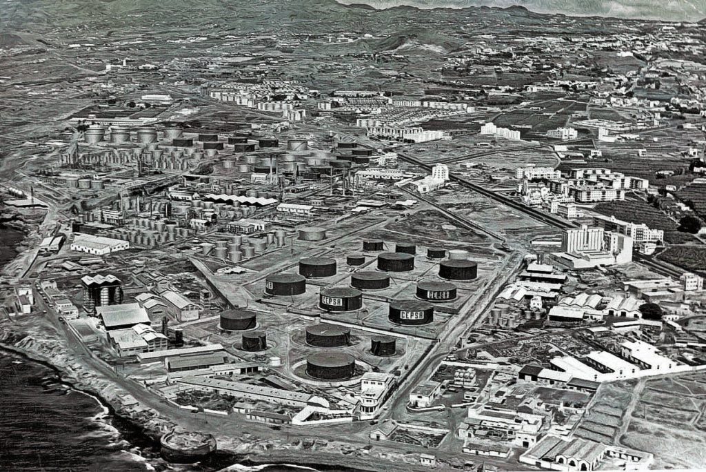 Historia de la gasolina: Refinería de Tenerife