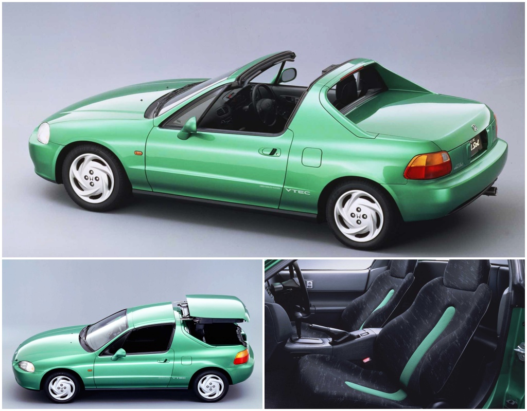 Coches con 30 años en 2022: Honda CRX Del Sol