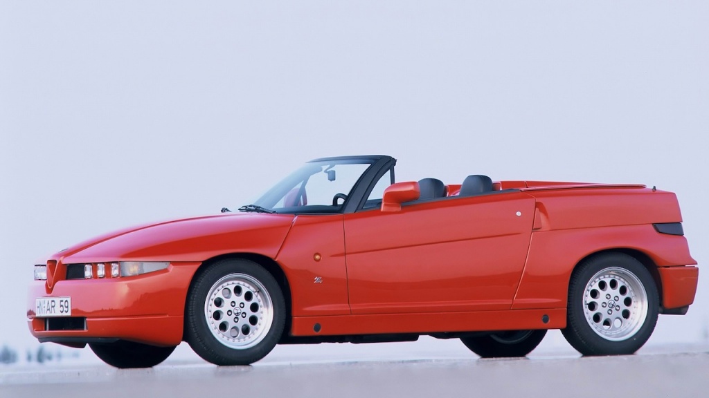Coches con 30 años en 2022: Alfa Romeo R.Z. Roadster