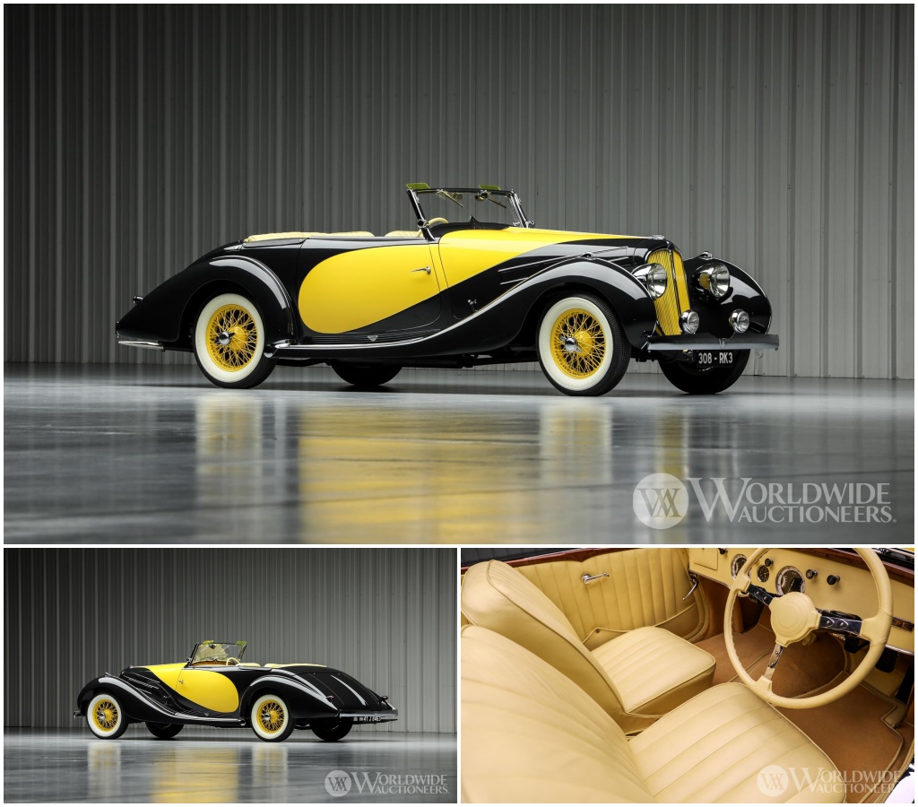 Subastas Arizona 2022: Delahaye 135M Competition Drophead Coupe (1935) | Worldwide Auctioneers